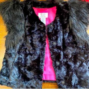 Faux fur stylish vest